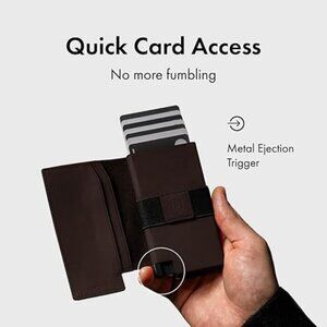 Ekster Men's Wallet PRO with attachable Aluminum Cardholder